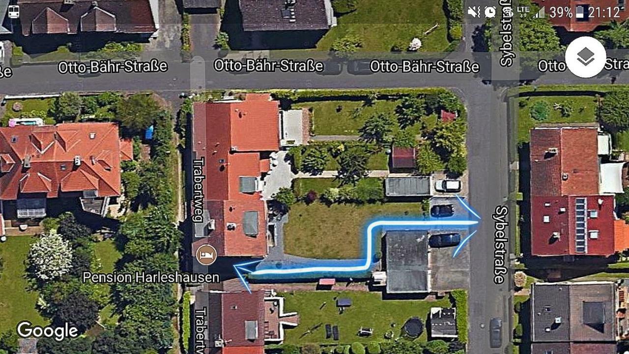 Pension Harleshausen Kassel Exterior foto